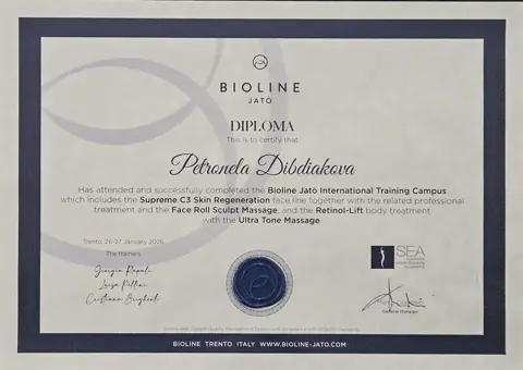 Certifikát – International Training Campus – diplom